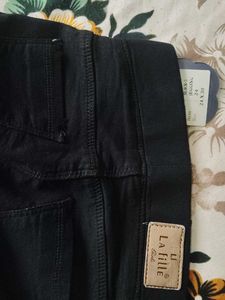 Kids Black Jeggings Waist 20 Length 25