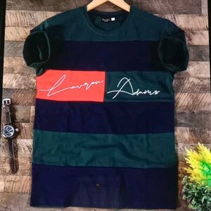 Stylish Men's Color Block T-Shirt