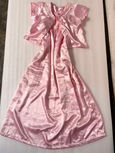 Pink Satin Nightdress