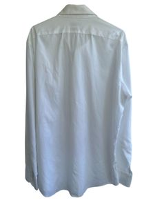 Classic White Button-Down Shirt