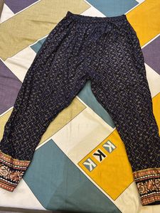 Blue Printed Naira Cut Suit