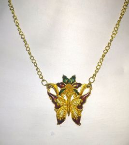 Gold Polish Necklace Set