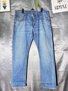 G STAR RAW Men's Blue Denim Jeans