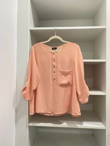 F&amp;F Women’s Peach Blouse