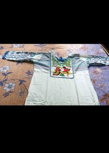 White Embroidered Kurta