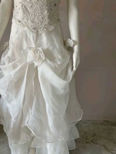 Elegant White Bridal Gown