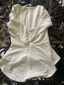 Elegant Embellished Peplum Blouse