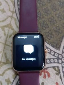 SMART WATCH  FIRE BOLTT ROSE AND MAROON