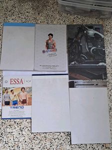 6 letters pads booklets featuring Actors