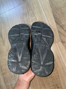 Campus Black school Shoes