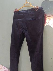 Stylish Dark Blue Trousers