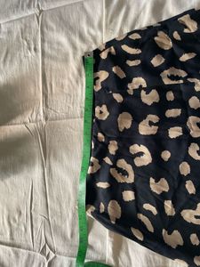 Leopard Print Midi Skirt