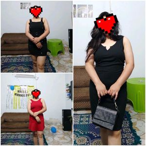 Chic Black & Red Dresses