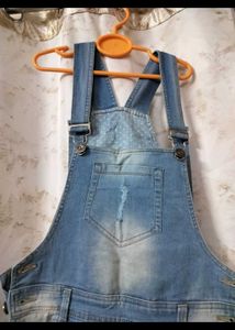 Denim dungaree