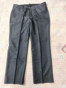 Men's Black Formal Trousers