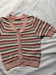 knit top multi color