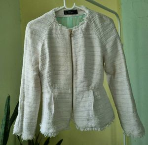 Zara Trafaluc Textured Jacket