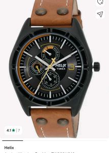 Timex Helix Analog Watch TW029HG13, Strap Changed