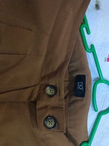 Stylish RIO Wide Leg tan Pants 5 feet female