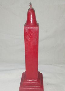 Diwali Red Candle