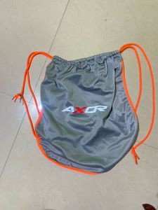 AXOR Grey Drawstring Gym Bag
