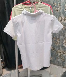 USPA White Polo T-Shirt