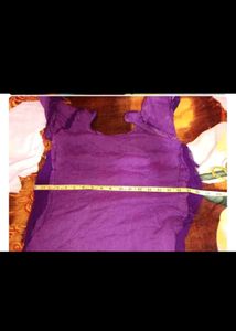 Purple Embroidered Kurta Set