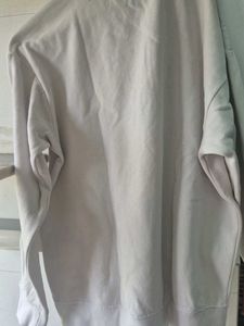 Cream Landscape Print Sweatshirt