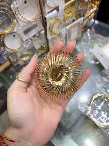 Unique Gold Sparkle Brooch