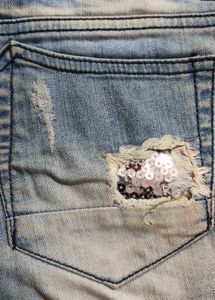 Light Wash Denim Shorts | Cute Distressed Style