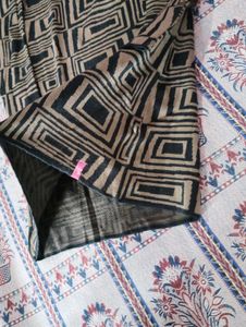 wool Stylish Geometric Print Kurta