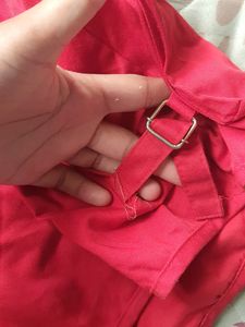 Bright Red Utility Vest