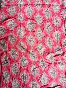 Pink Printed Kurta