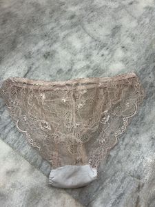 vintage Lace Trim Bikini Briefs