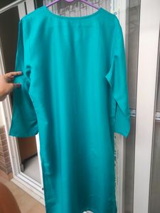 Branded Ishitva Kurti Sea Green Color
