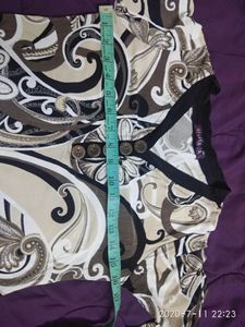 stretchable long tunic top One Piece Short Mini