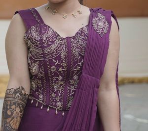 ready to wear saree