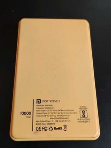 Portronics power bank charges 50% 22.5w