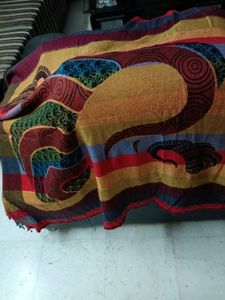 Embroidered Black Stall
