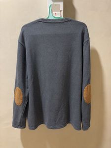 Men's Grey Long Sleeve T-Shirt