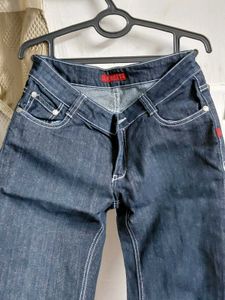 Revolta Dark Wash Flared Jeans
