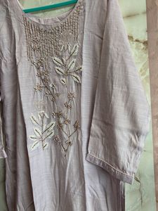 Elegant Embroidered Kurta