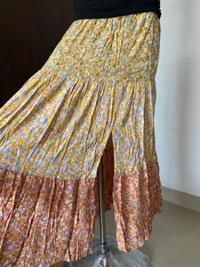 Floral Maxi Skirt Set