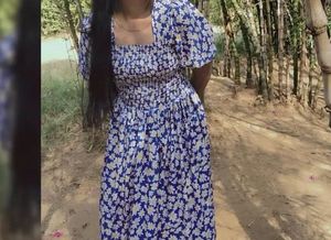 Floral Print Midi Dress