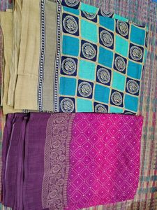 Beautiful Printed Saree 1+1 offer