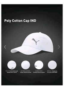 Puma White Cap