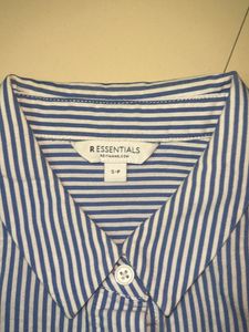 Striped Button-Down Shirt