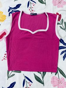 PINK CROP TOP 💓