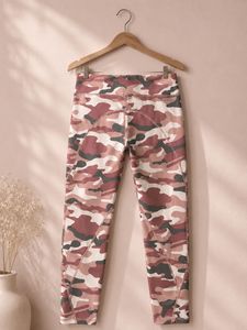 Pink Camouflage Activewear Leggings