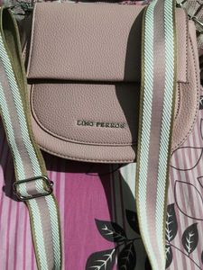 lino perros Chic Pink Crossbody Bag